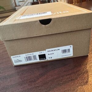 Dolce Vita Black Dolen Nylon Shoes - Size 7